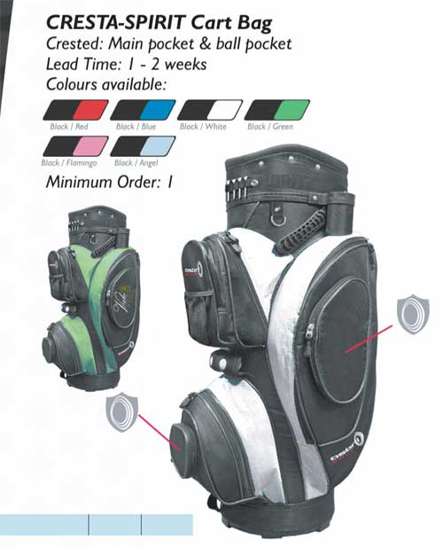 Longridge Cresta - Spirit Golf Cart Bag
