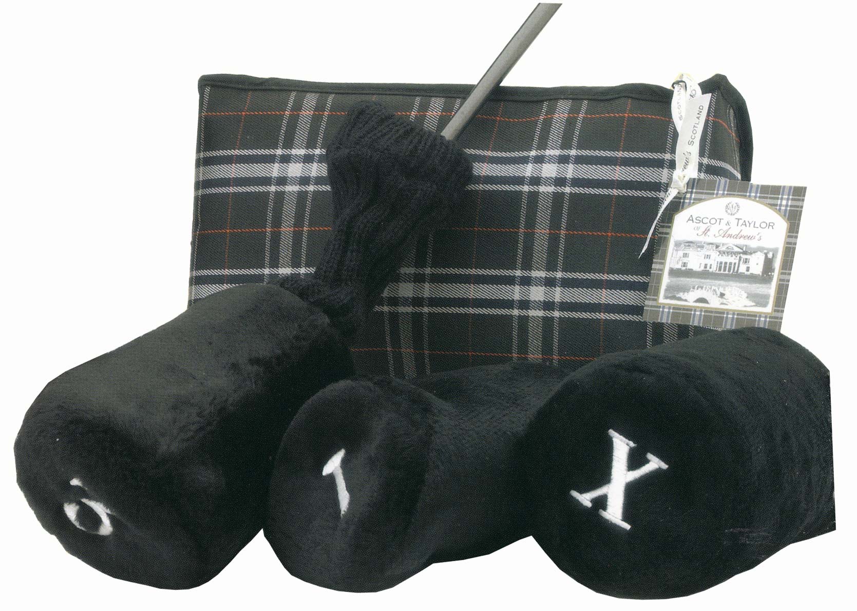 Longridge Golf Headcovers In Bag
