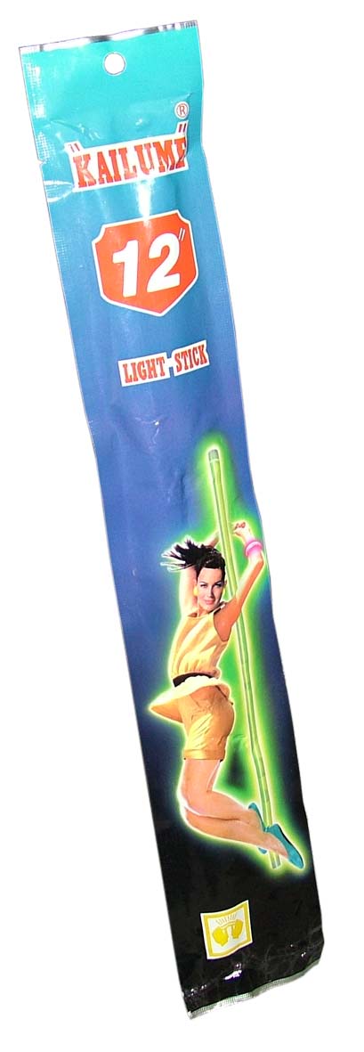 Longridge GOLF LIGHT STICK WITH STRING YELLOW - LASTS 12 HOURS