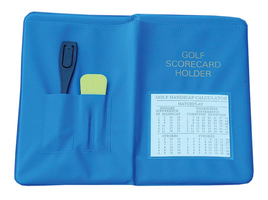 Longridge PVC GOLF SCORE CARD HOLDER