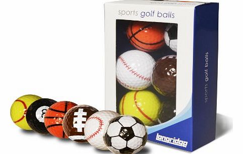 Longridge Sports Golf Balls - Multi