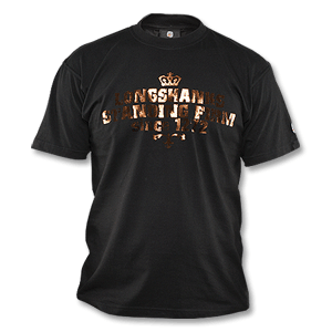 Longshanks Standing Firm T-Shirt - Black/Bronze