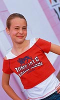 Lonsdale Girls Mock Layered Top