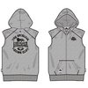 LONSDALE Hooded Sleeveless Zip Through Sweat Top