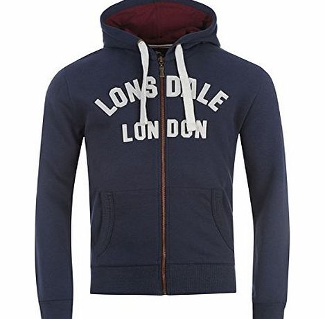 Mens Sweater Sweatshirt Sweat Hoodie Hooded Top Zip Through Boxing Gym Navy S