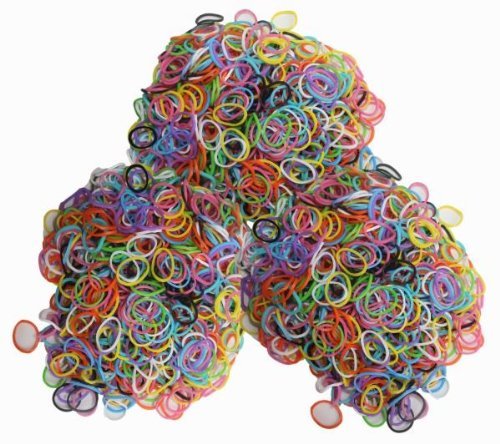 Loom Bands 1800 Colourful Loom Bands 