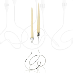 Loop Candelabra by Black and Blum