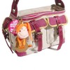 Patsy Shoulder Bag (Khaki/Pink)