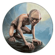 Lord Of The Rings Gollum Button Badges