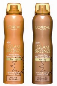 L`Oreal Glam Bronze Micro-Fine Spray Foundation