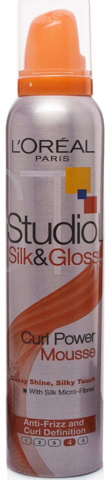 L'Oreal Studio Line Silk Gloss Curl Mousse