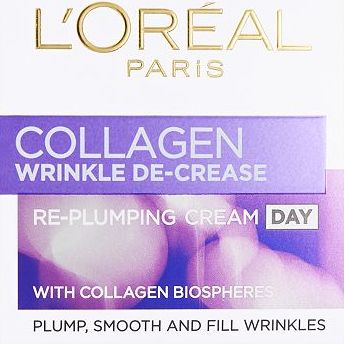 Loreal, 2041[^]10025696  Wrinkle De-Crease Collagen Re-Plumper