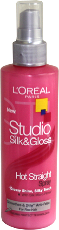 Loreal Studio Silk And Gloss Hot Straight