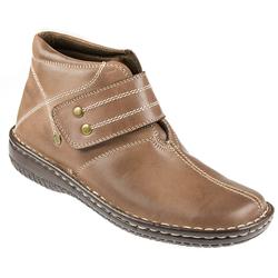 Loretta Female HAK1012FP Leather Upper Leather/Textile Lining Casual Boots in Black, Taupe
