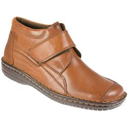 Loretta Female HAK1014 Leather Upper Leather/Textile Lining Casual Boots in Tan