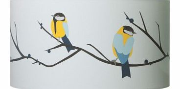 Lorna Syson Trees and birds lampshade - small model S