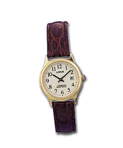 Lorus Ladies; Lumibrite Strap Watch