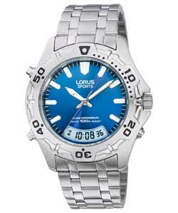 Lorus Mens Duo Display Watch