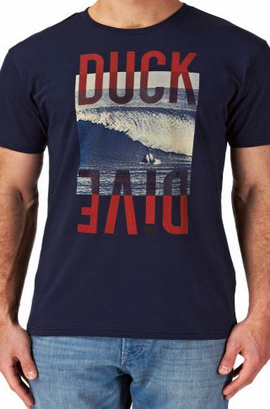 Lost Mens Lost Duck Dive T-Shirt - Navy