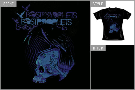 lostprophets (Crow) Fitted T-shirt