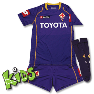 08-09 Fiorentina Home Little Boys Kit