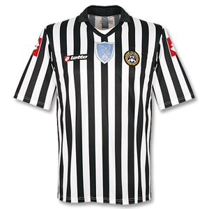 08-09 Udinese Home Shirt White/Black