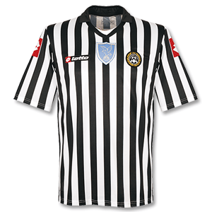 Lotto 08-09 Udinese Home Shirt White/Black