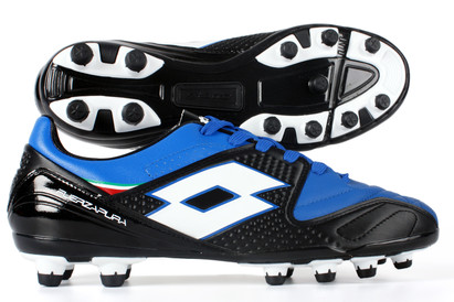 Lotto Fuerzapura IV 101 FG Football Boots Blue/Black