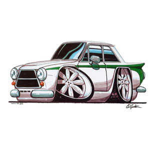 lotus Cortina - White Kids T-shirt