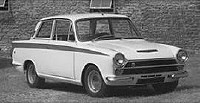 Lotus Cortina Mk I 1963 in White