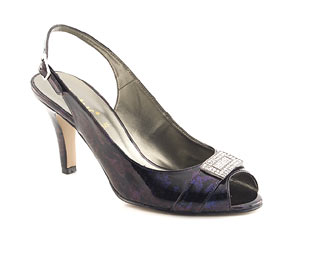 Lotus Dimante Trim Sling Back