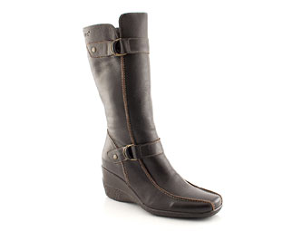 Lotus High Leg Buckle Boot