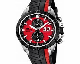 Lotus Mens Marc Marquez Chrono GP Red Black Watch