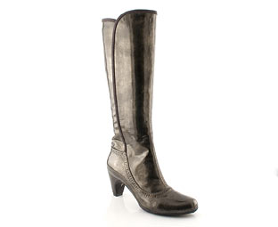 Lotus Patent Mid High Boot