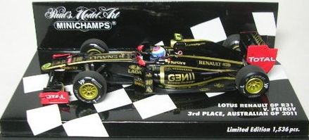 Lotus Renault F1 1:43 Scale GP R31 Vitaly Petrov 2011
