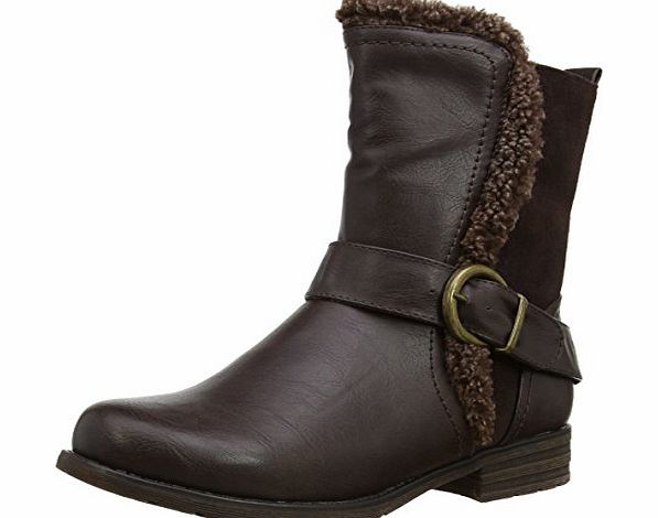Lotus Rink, Women Warm Lining Ankle Boots, Brown (Brown), 6.5 UK (40 EU)