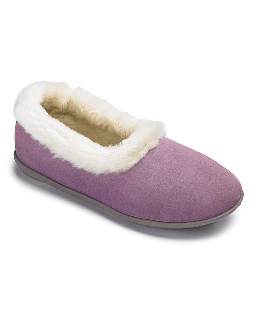Lotus Suede Slippers E Fit