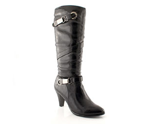 Lotus Twist Strap High Leg Boot