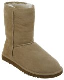 Lotus Ugg Classic Short Boot Stone - 8 Uk