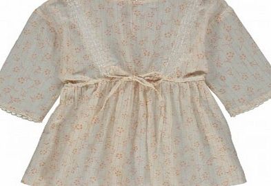 Louis Louise Lurex Marina flowers blouse Peach `2 years,4