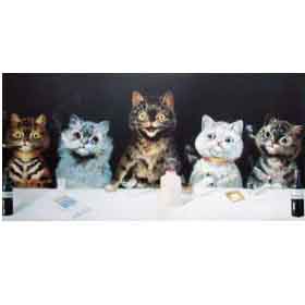 Louis Wain Bachelor Party by Louis Wain UK Delivery
