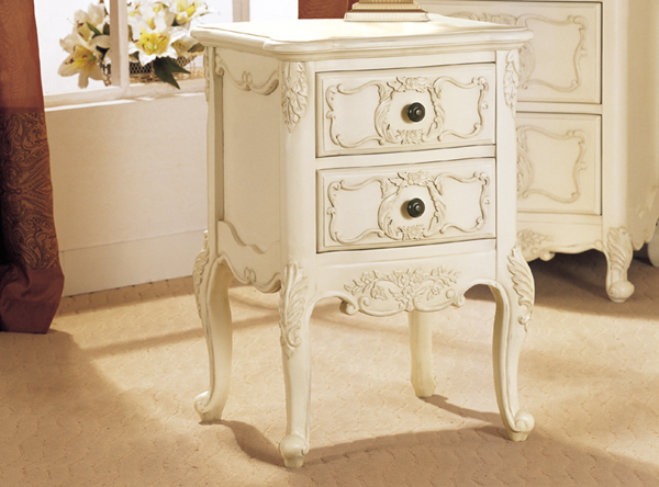 Louis XV2 drawer bedside cabinet Louis XV 2 Drawer Bedside cabinet