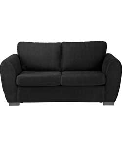 Louisa Fabric Sofa Bed - Black