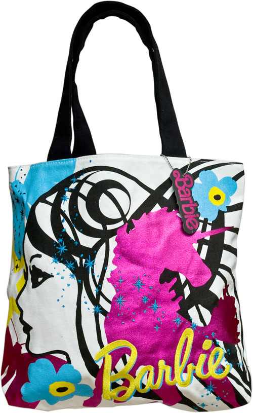 Loungefly Barbie Silhouette Tote Bag from Loungefly