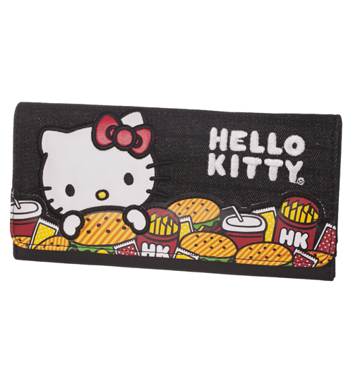 Hello Kitty Burger Wallet from Loungefly
