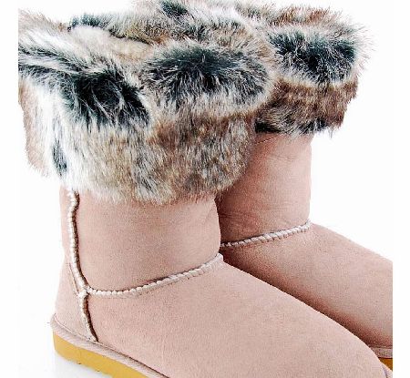 LOVE From Australia Couture Fur Trim Boots