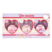 LOVE Hearts 3PC Gift Set ( 3 x EDT Spray 30ML)