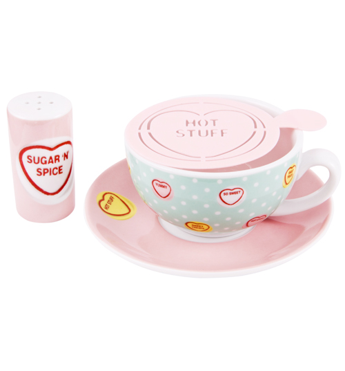 LOVE Hearts Cappuccino Set