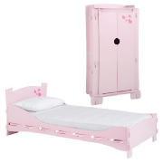 Love Hearts Furniture Package With Single Bed
