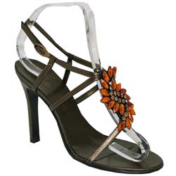 LOVE HEELS LH GISELE BROOCH TRIM